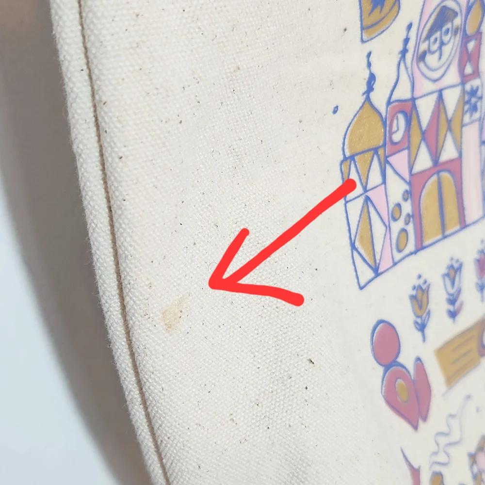 Walt Disney 50 Anniversary Magic Kingdom Starbucks Been There Series Canvas Bag - Picture 9 of 10